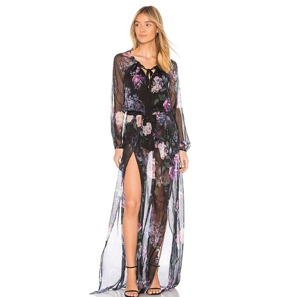 The Jetset Diaries Dresses & Skirts - The Jetset Diaries Peony Maxi Romper in Floral TJD